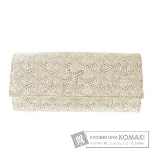 Goyard Herringbone Long Wallet Leather
